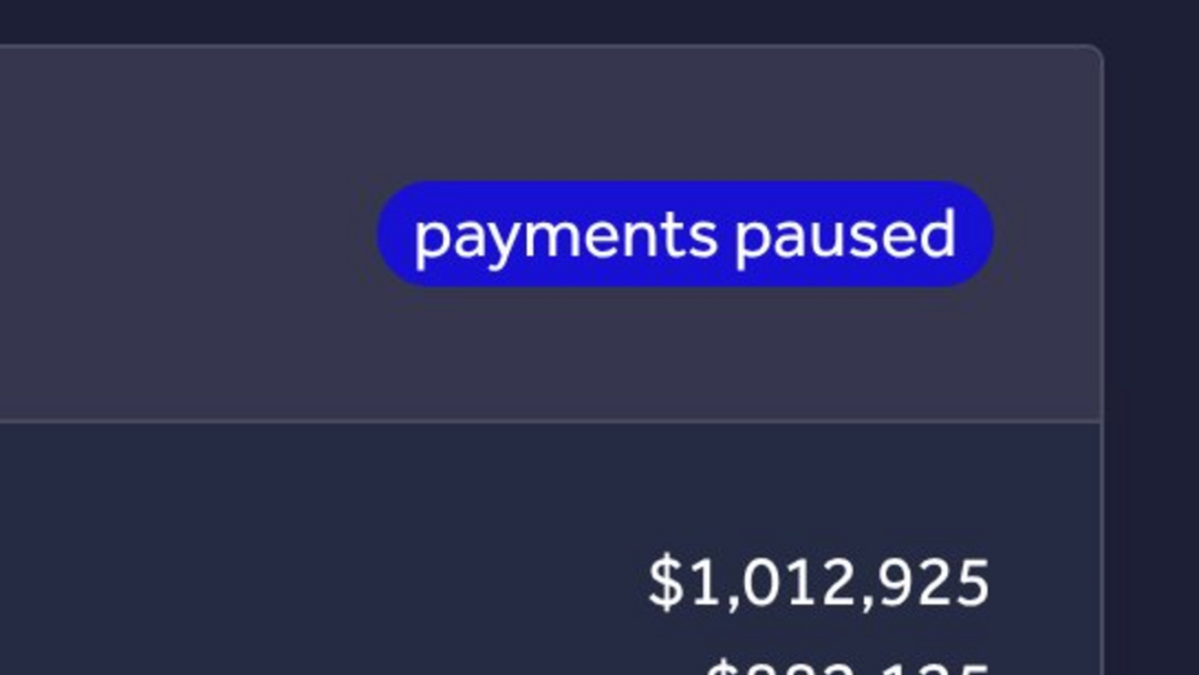 推文配图 1:mdp_sec 自己的赏金 dashboard,payments paused 与历史结算金额